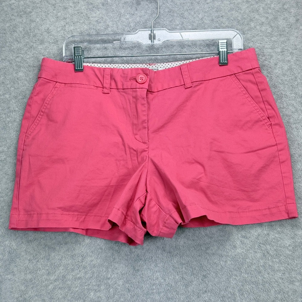 Crown & Ivy Shorts Women 12P Pink, preppy, coastal, vibrant, summer, Barbiecore - Picture 1 of 5